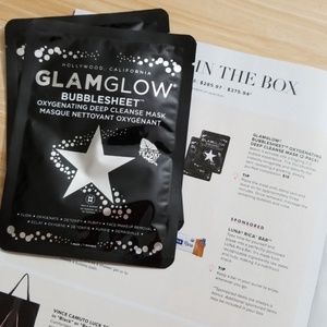 GLAMGLOW Bubblesheet Oxygenating Deep Cleanse Mask